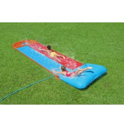 Double Water Slide 488cm Bestway with Patch for Kids 3+