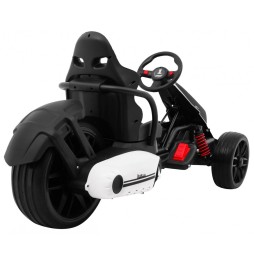 Gokart electric Bolid XR-1 pentru copii - Alb