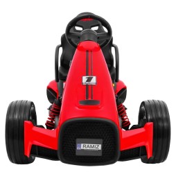 Gokart na akumulator Bolid XR-1 dla dzieci czerwony