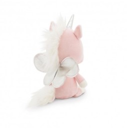 Small Pink Unicorn Plush Toy - 25 cm