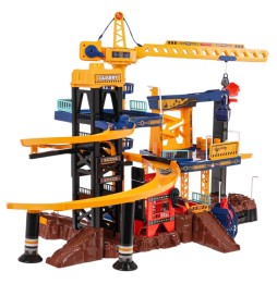 Garage with Construction Site Accessories for Kids