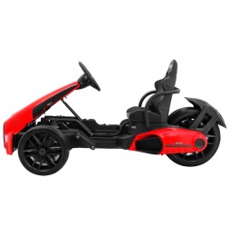 Battery Go-Kart Bolid XR-1 for Kids Red