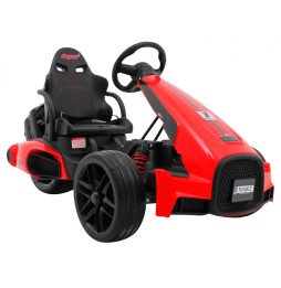 Gokart na akumulator Bolid XR-1 dla dzieci czerwony