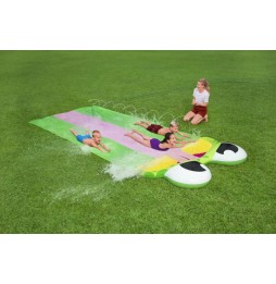 Triple Water Slide Frog for Kids Bestway 488cm