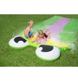 Triple Water Slide Frog for Kids Bestway 488cm