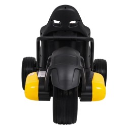 Gokart electric Bolid XR-1 galben pentru copii