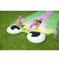 Triple Water Slide Frog for Kids Bestway 488cm