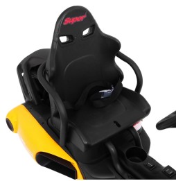 Gokart electric Bolid XR-1 galben pentru copii