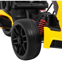 Gokart electric Bolid XR-1 galben pentru copii