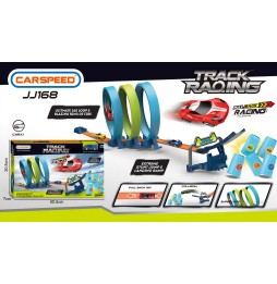 Racing Track Sharp Loop Toy Car for Kids