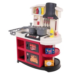 Interactive Kitchen Set for Kids with Sound and Water