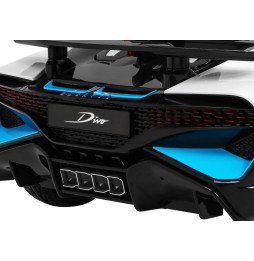 Bugatti Divo Kids Electric Car with Remote and LED Lights