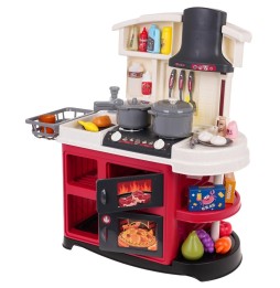 Interactive Kitchen Set for Kids with Sound and Water