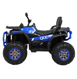 Niebieski pojazd quad atv desert z pilotem 2.4 ghz