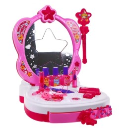 Interactive Vanity for Girls with Mirror and Accessories