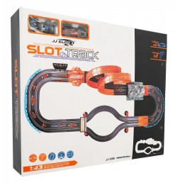 Mega circuit de curse racer 1:43 cu mașini RC