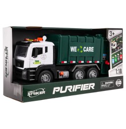 Camion de gunoi cu lumini și sunete pentru copii