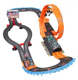 Mega circuit de curse racer 1:43 cu mașini RC