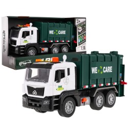 Garbage Truck with Lights and Sounds for Kids