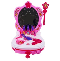 Interactive Vanity for Girls with Mirror and Accessories