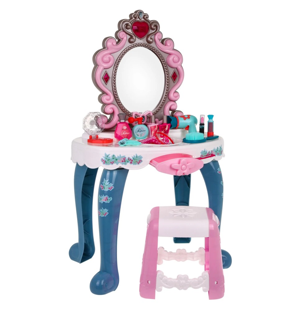 Interactive Vanity with Mirror for Girls 3+