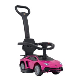 Pink Lamborghini Aventador SV Ride-On for Kids