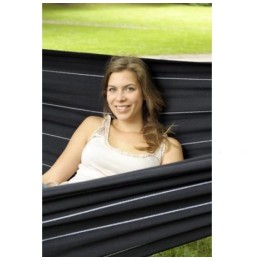 Two-Person Hammock Barbados Black 230x150cm