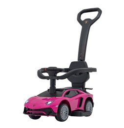 Pink Lamborghini Aventador SV Ride-On for Kids