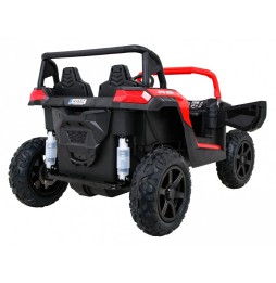 Buggy ATV Strong Racing for 2 Kids - Red