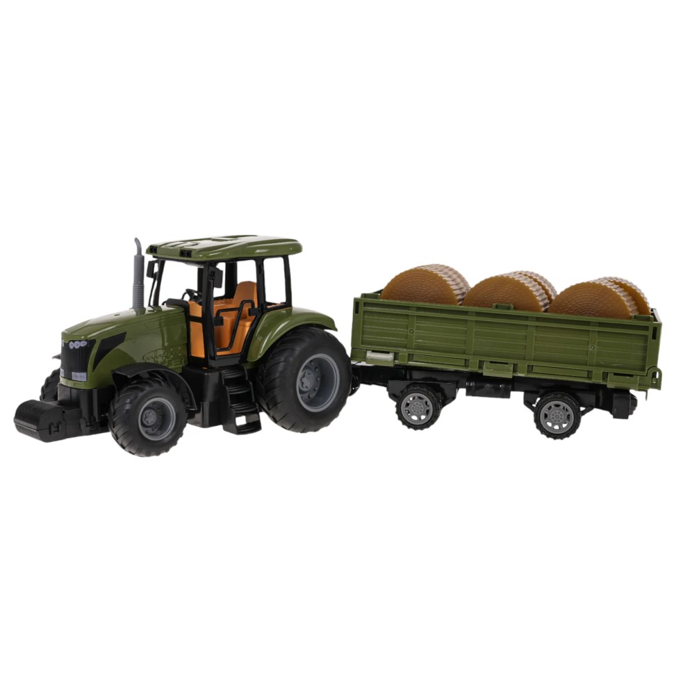 Remote Controlled Tractor with Trailer for Kids