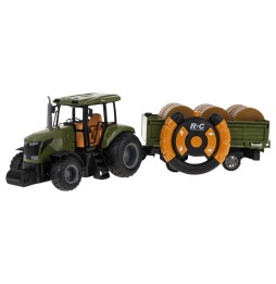 Remote Controlled Tractor with Trailer for Kids