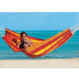 Hamak dwuosobowy barbados papaya 230x150cm