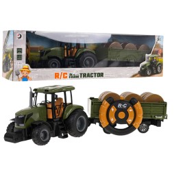 Remote Controlled Tractor with Trailer for Kids