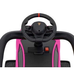 Pink Lamborghini Aventador SV Ride-On for Kids