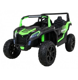 Buggy ATV Strong Racing for 2 kids - Green