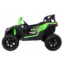 Buggy ATV Strong Racing pentru 2 copii - Verde