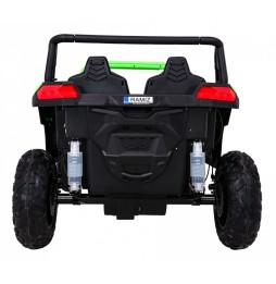 Buggy ATV Strong Racing pentru 2 copii - Verde