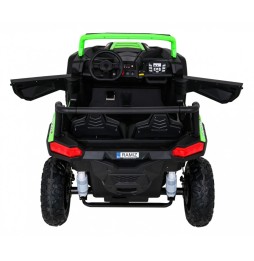 Buggy ATV Strong Racing pentru 2 copii - Verde