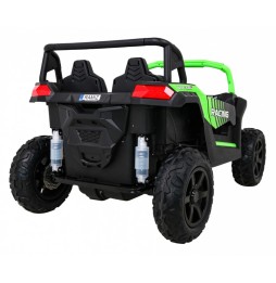 Buggy ATV Strong Racing pentru 2 copii - Verde