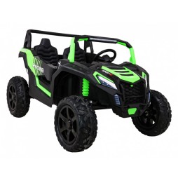 Buggy ATV Strong Racing pentru 2 copii - Verde