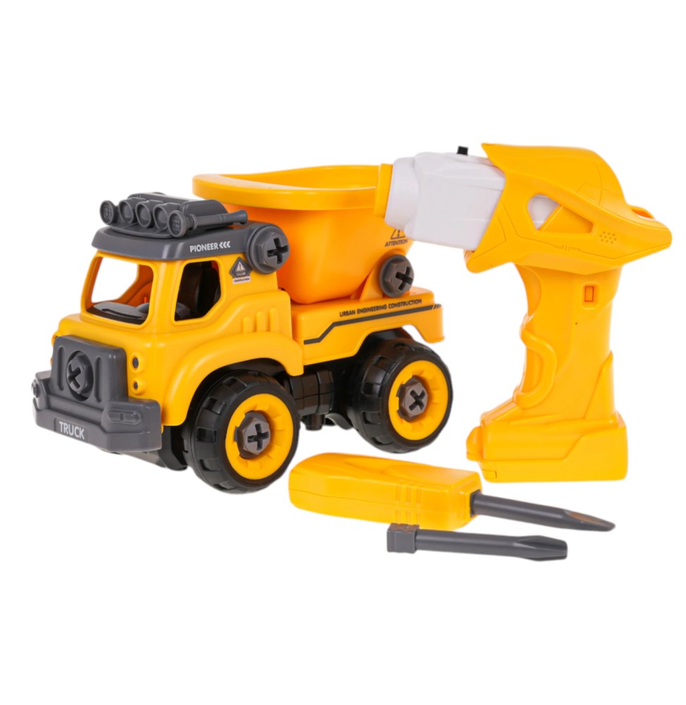 Kids' Interactive Dump Truck with Drill