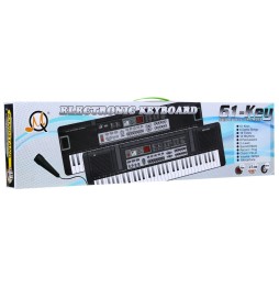 Educational Keyboard with Microphone for Kids 5+