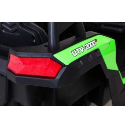 Buggy ATV Strong Racing pentru 2 copii - Verde