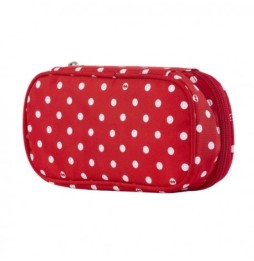 Pixie Crew Red Dot School Pencil Case