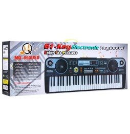 Educational Keyboard for Kids 5+ with Microphone