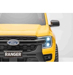 Pojazd ford ranger lift żółty - zdalnie sterowany samochód