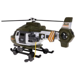 Helicopter de salvare 1:16 militar pentru copii