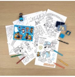 Creative Set with Coloring and Stamp Paw Patrol