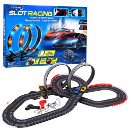 6-Meter Racing Track for Kids with Loops and Cars