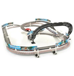 Kids 2-in-1 Racing Track and Train